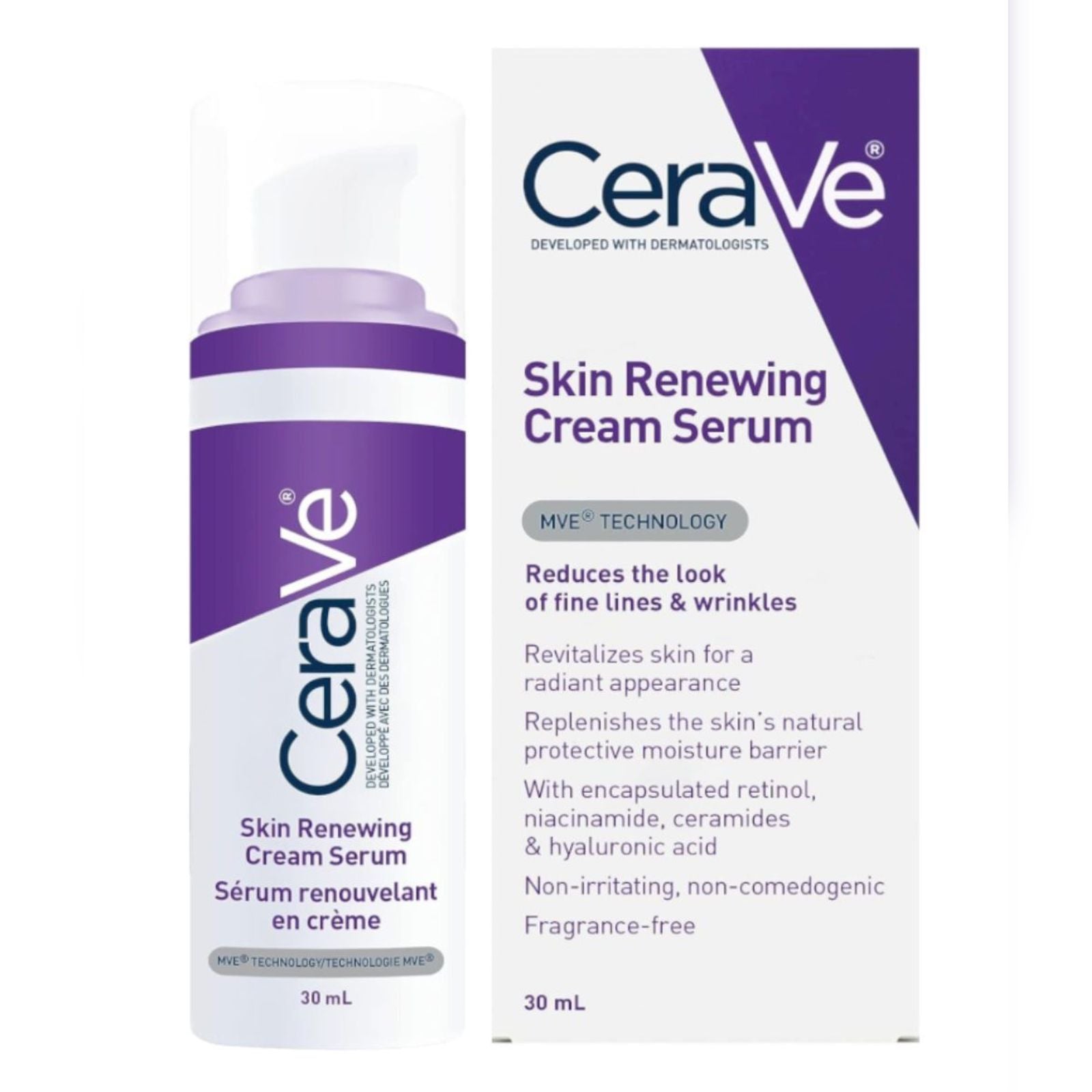 CERAVE SKIN RENEWING CREAM SERUM