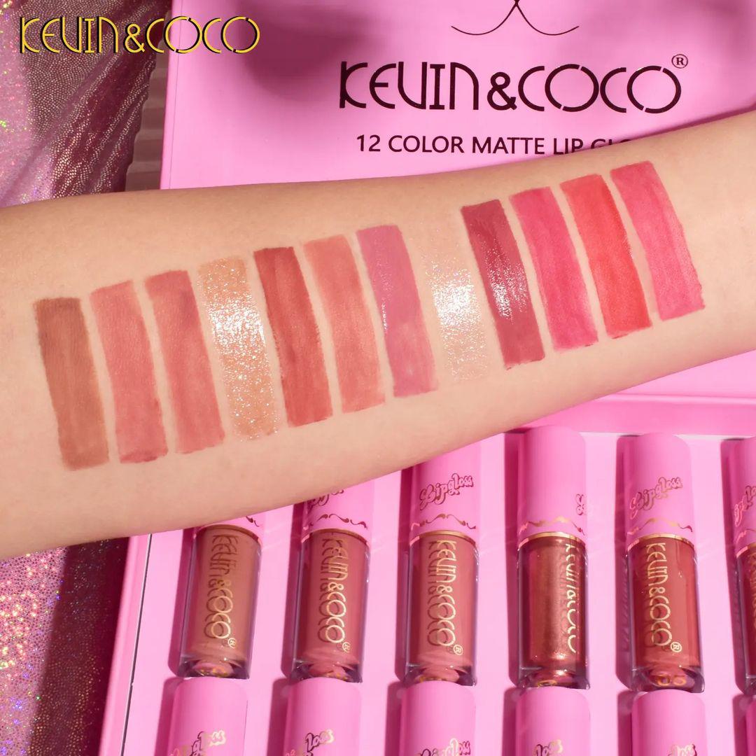 Kevin & Coco Independent Lip Color Set ( 12 Colors )